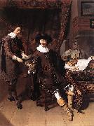 Constantijn Huygens and his Clerk